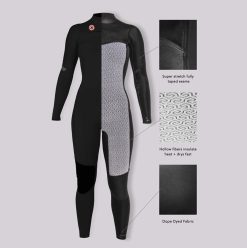 Sisstr Wetsuit 7 Seas 4/3 Chest Zip Full Suit