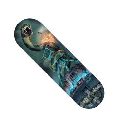 Pottboard Skateboard Deck Apokalypse Python Bergbaumuseum 8,125"