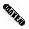 Baker Skateboard Deck Brand Logo Black 8,25"