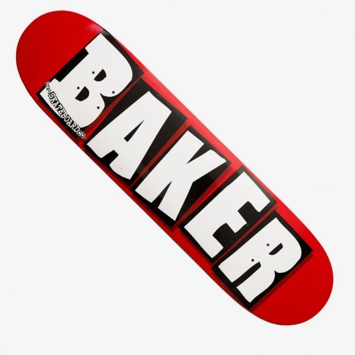 Baker Skateboard Deck Brand Logo White 8,125"