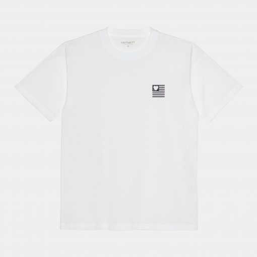Carhartt WIP W' Hartt State T-Shirt White