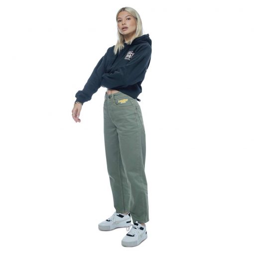 Homeboy X-tra BAGGY Women Pants Twill Olive