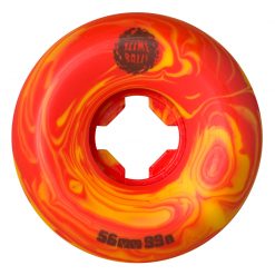 Slime Balls Jeremy Fish Burger Speed Balls 56mm 99A Red Yellow Swirl