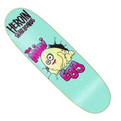 Heroin Skateboard Deck Mini Egg 8,38" Mint