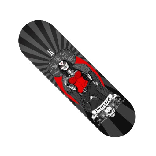 Pottboard Skateboard Deck Los Muertos 8,125"