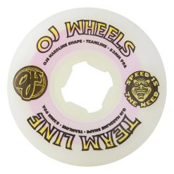 OJ Wheels Team Line Original White Purple Yellow Hardline 53mm 99A