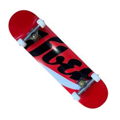 Komplettboard Über Skateboards Big Logo Red 7,875"