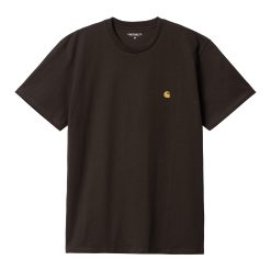Carhartt WIP Chase T-Shirt Dark Umber Gold