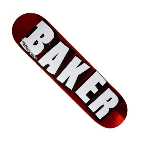 Baker Skateboards Brand Logo 8,25" Red Foil
