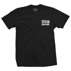 Heroin Skateboards Curb Killer III T-Shirt Black