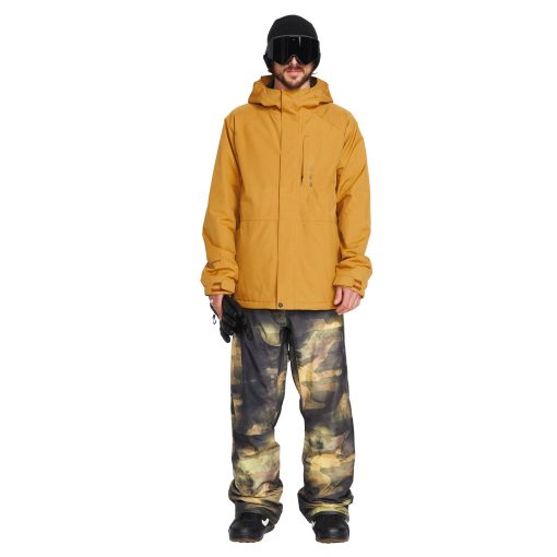 Volcom Dua Ins Gore Tex Snowboard Jacket Caramel