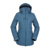 Volcom Damen Snowboard Shelter 3D Stretch Jacket Petrol Blue