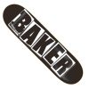 Baker Skateboard Deck Brand Logo Black White 8,475"
