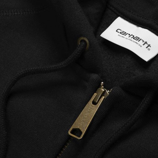 Carhartt WIP Hooded Chase Jacket Black Gold