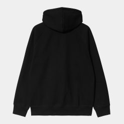 Carhartt WIP Hooded Chase Jacket Black Gold Back