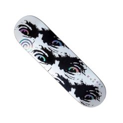 Madness Skateboard Deck Side Eye Blend R7 SAP White Holographic 8.5