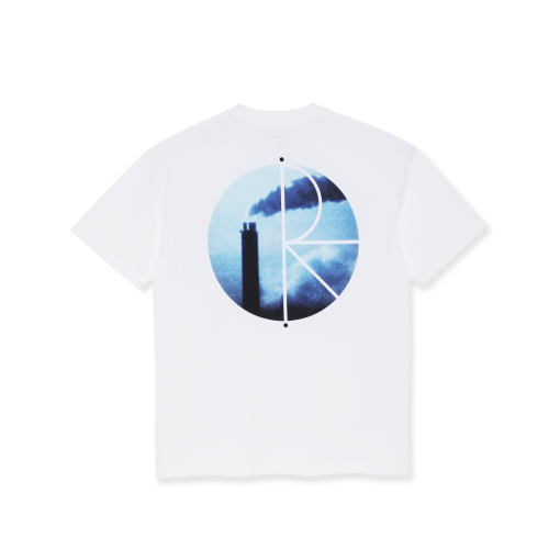 Polar Skate Co. Skorsten Fill Logo T-Shirt White