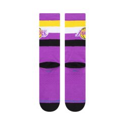 Stance Lakers ST Crew Socken Purple
