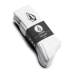 Volcom Full Stone Socks White 3Pack