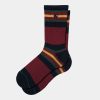 Carhartt WIP Oregon Socks Starco Stripes Bordeaux