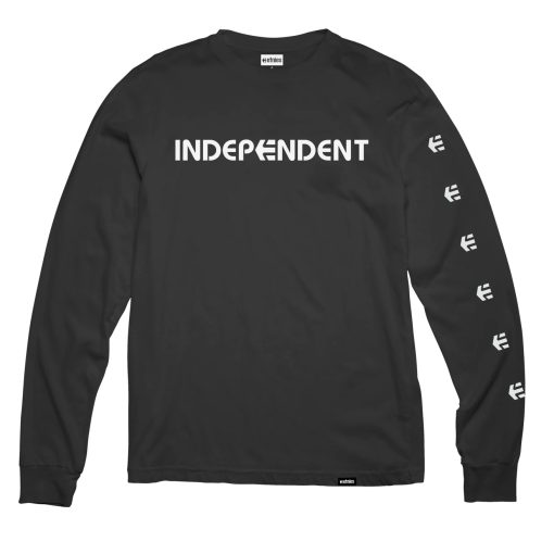 Etnies Indy L/S T-Shirt Black White