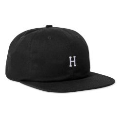 HUFworldwide.co Classic H 6-Panel Hat Black