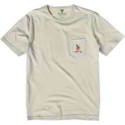 Vissla Out Front Organic Pocket T-Shirt Bone