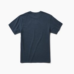 Roark Hinano Label Premium T-Shirt Dark Navy Back