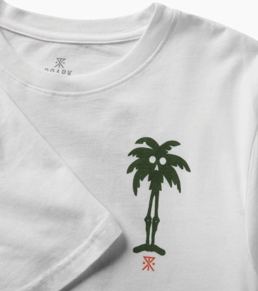 Roark Tamaroa Organic T-Shirt White
