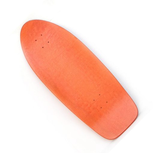 Dogtown Skateboard Deck Big Cross 11,875" Orange