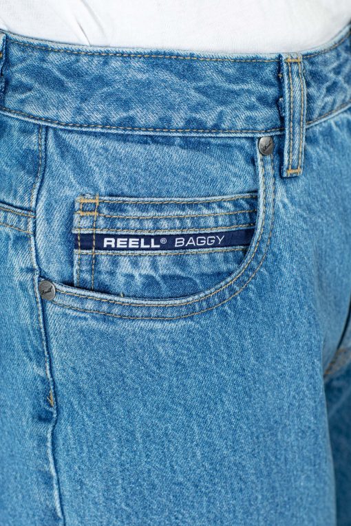 Reell Jeans Betty Baggy Women Pant Origin Mid Blue