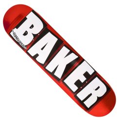 Baker Skateboard Deck Brand Logo Red Foil 8,25"