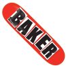 Baker Skateboard Deck Brand Logo Black 8.38"