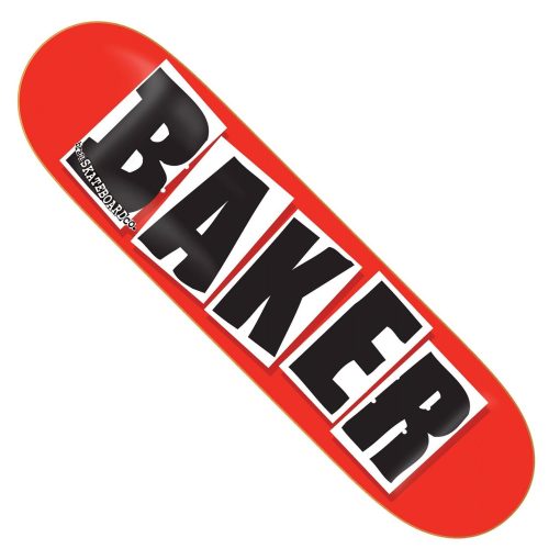 Baker Skateboard Deck Brand Logo Black 8.38"