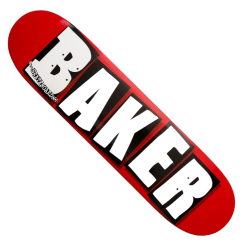Baker Skateboard Deck Brand Logo White 8,0"