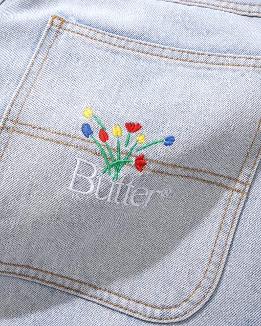 Butter Goods Bouquet Denim Pant Light Blue