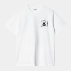 Carhartt WIP Stamp State T-Shirt White Black