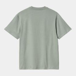 Carhartt WIP W´ Casey T-Shirt Glassy Teal Silver Back