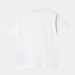 Carhartt WIP W´ Casey T-Shirt White Silver Back