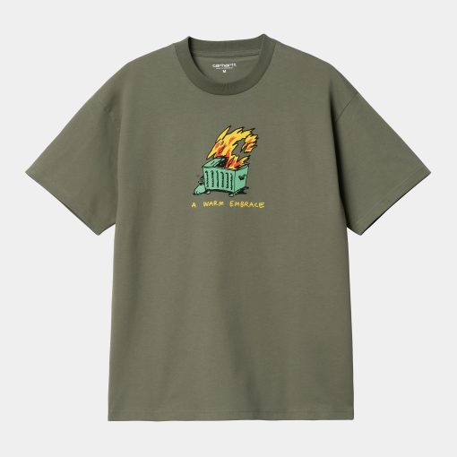 Carhartt WIP Warm Embrace T-Shirt Dollar Green