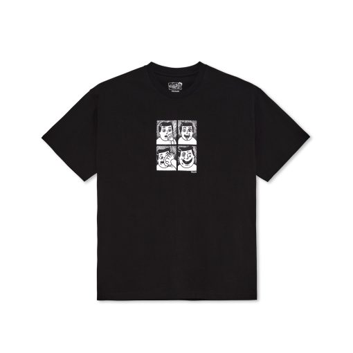 Polar Skate Co. Punch T-Shirt Black