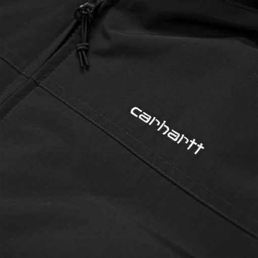 Carhartt WIP Hooded Sail Jacket Black White