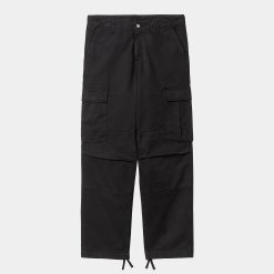 Carhartt WIP Regular Cargo Pant Black Garment Dyed