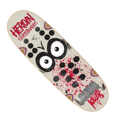 Heroin Skateboard Deck Curb Killer 5 Sym 10,0"