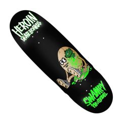 Heroin Skateboard Deck Swampy Alligator Sym 9,25"