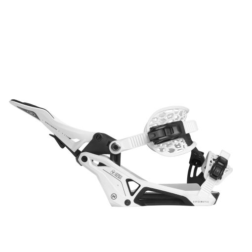 Nidecker Supermatic Snowboardbindung White Model 2024