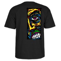 Powell Peralta Lance Conklin Face T-Shirt Black Back