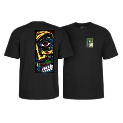 Powell Peralta Lance Conklin Face T-Shirt Black