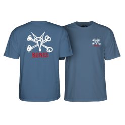 Powell Peralta Rat Bones T-Shirt Indigo Blue