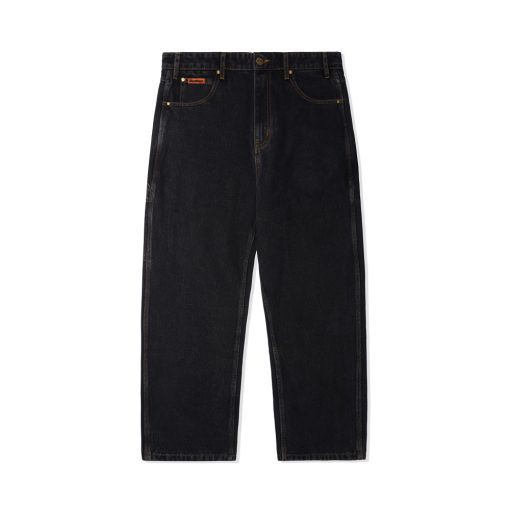 Butter Goods Relaxed Denim Pant Washed Black